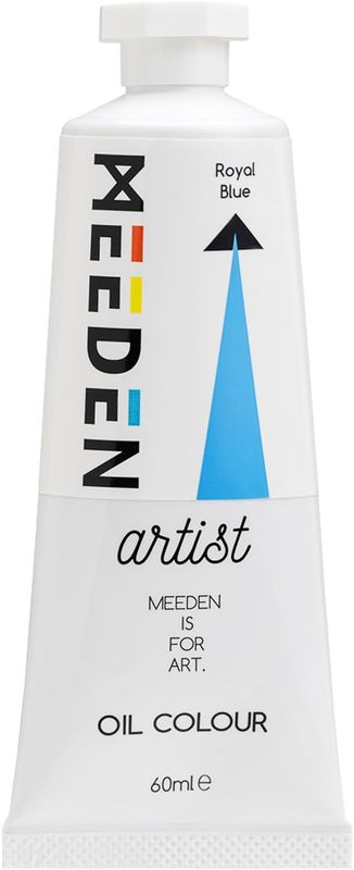Pintura al Óleo Profesional MEEDEN Azul Real tubo de 60 ml.