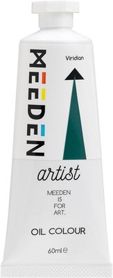 Pintura al Óleo Profesional MEEDEN Viridian, tubo de 60 ml.