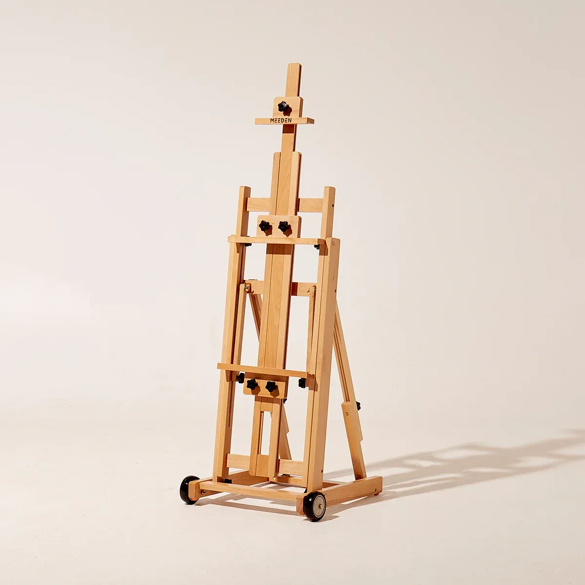 Caballete de estudio versátil con estructura en H de MEEDEN, ancho 14 cm