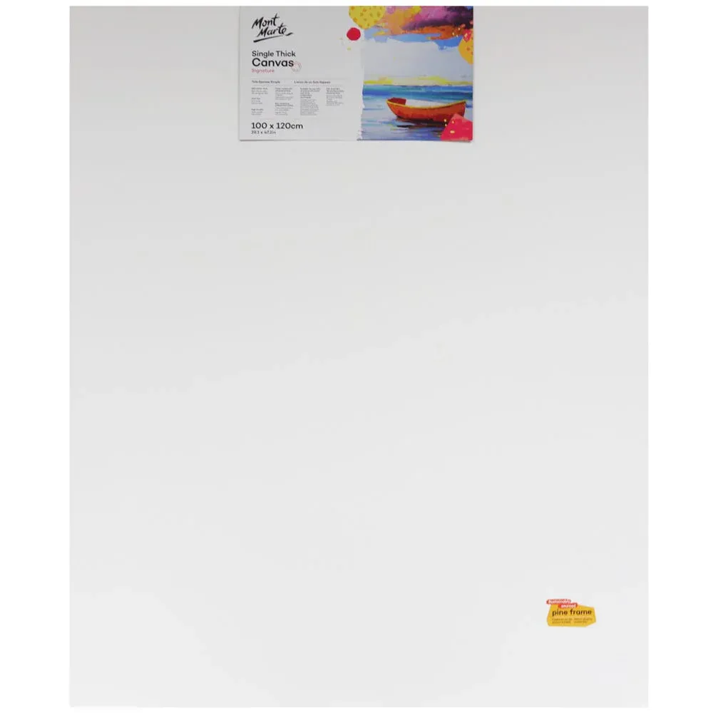 Lienzo Montmarte grueso de una sola cara 100 x 120 cm (39,3 x 47,2 pulgadas)