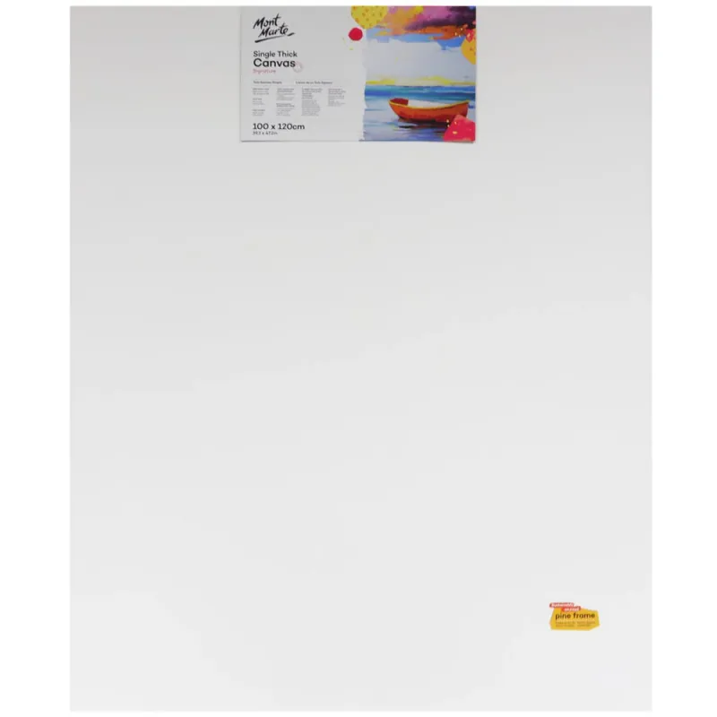 Lienzo Montmarte grueso de una sola cara 100 x 120 cm (39,3 x 47,2 pulgadas)