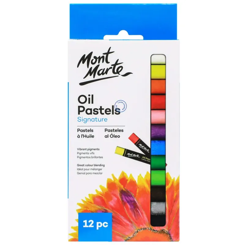 Tizas Pasteles al óleo Montmarte c/12 piezas