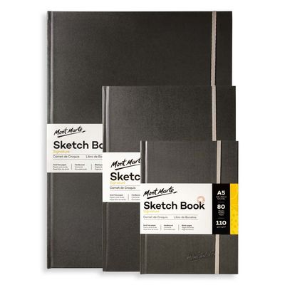 Cuaderno de bocetos de tapa dura Montmarte, 110 g/m², tamaño A3