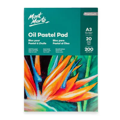 Bloc de Pastel al Óleo Premium Montmarte A3 20 Hojas 200g