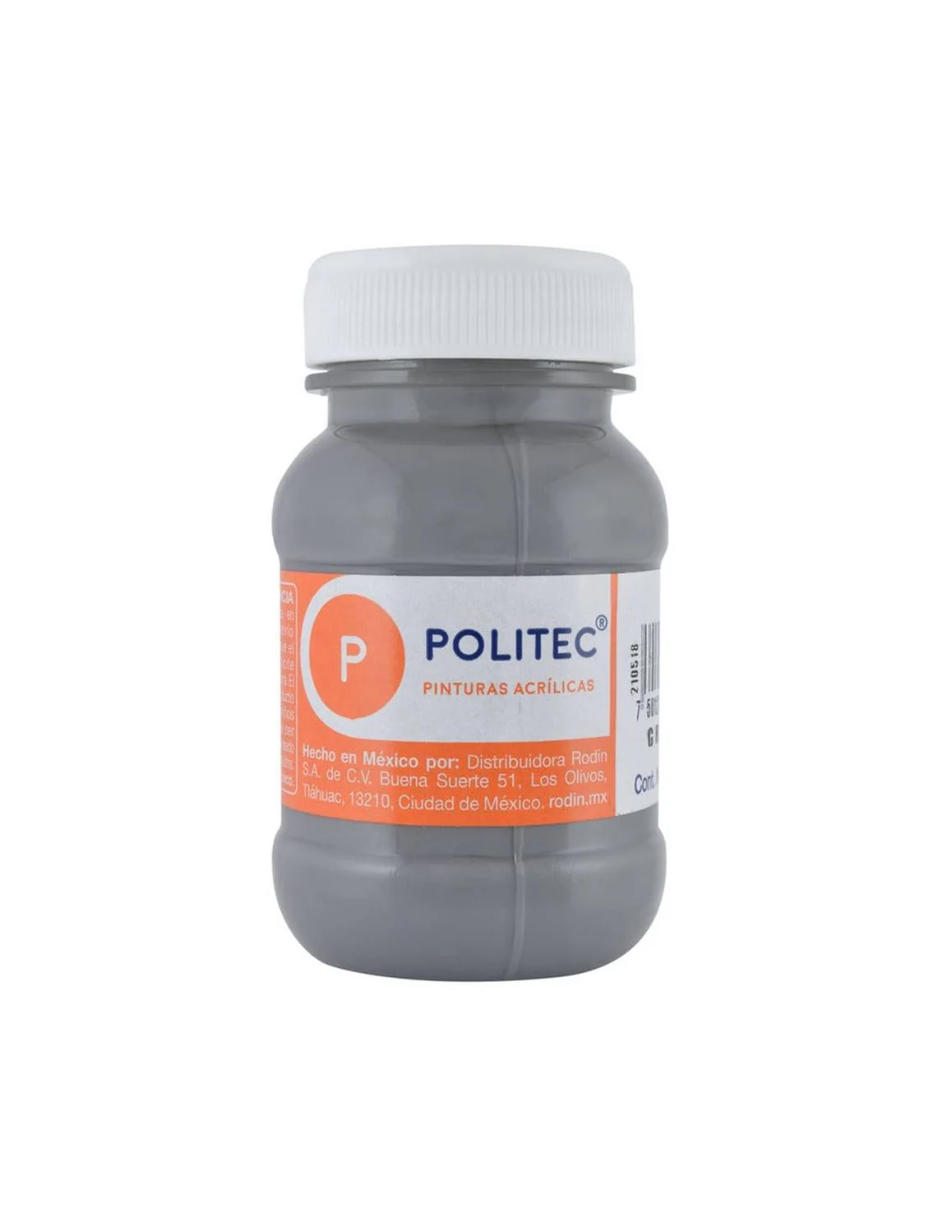 Pintura Acrílica POLITEC Gris 100ml. #317