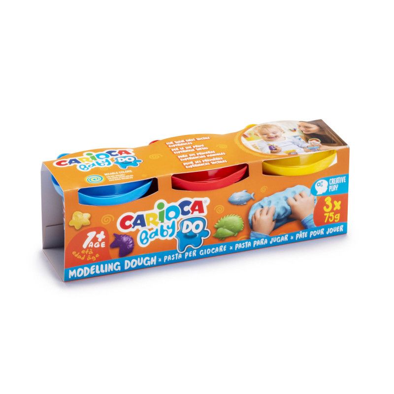 BABY Do Plastilina CARIOCA c/3 Piezas