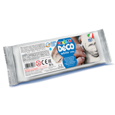 Pasta de Moldear CARIOCA Blanca 1Kgs.