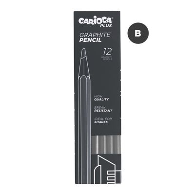 CARIOCA Plus Lápiz de grafito 1 pieza #B