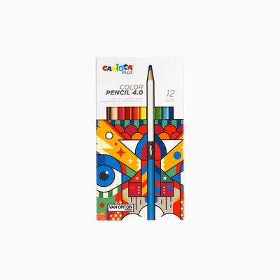 Lápices de color CARIOCA Plus 4.0 Caja rígida C/12 piezas
