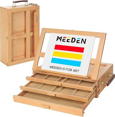 Caballete Mesa Ajustable MEEDEN c/Caja Dibujo Caballete Mesa Ajustable MEEDEN c/Caja Dibujo
