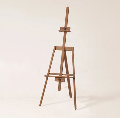 MEEDEN Caballete de arte para pintar: caballete de madera maciza de haya con capacidad para lienzo de hasta 43” MEEDEN Caballete de arte para pintar: caballete de madera maciza de haya con capacidad para lienzo de hasta 43”