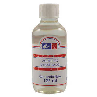 AGUARRAS Bidestilado de 125 ml. Especial para arte. AGUARRAS Bidestilado de 125 ml. Especial para arte.