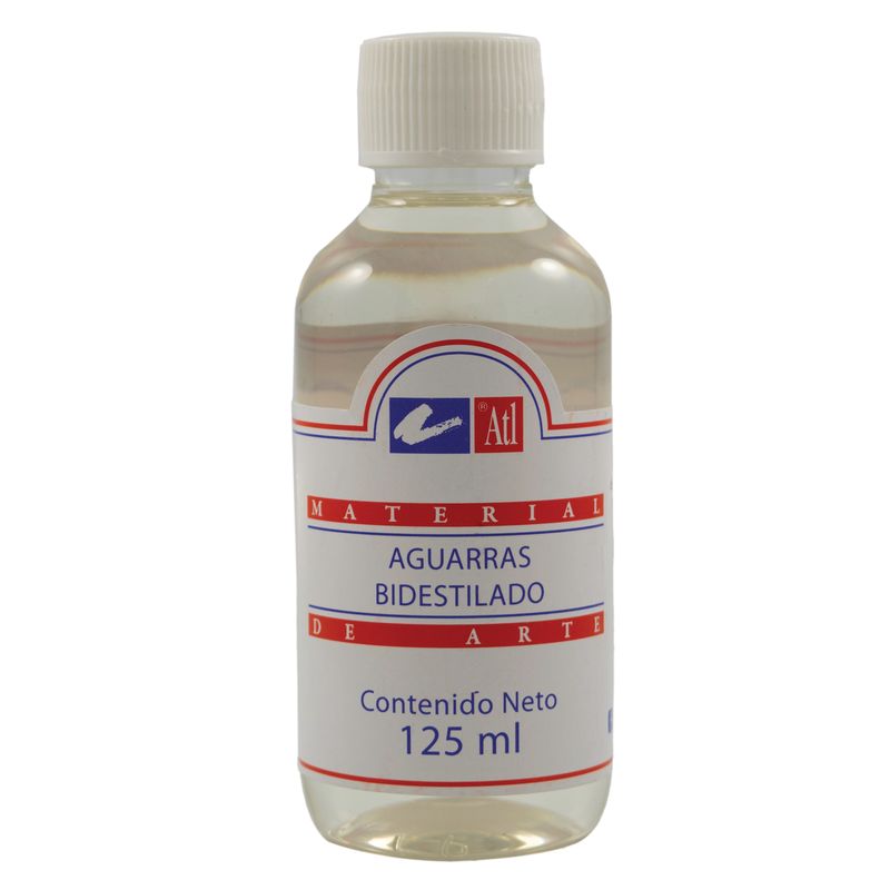 AGUARRAS Bidestilado de 125 ml. Especial para arte.