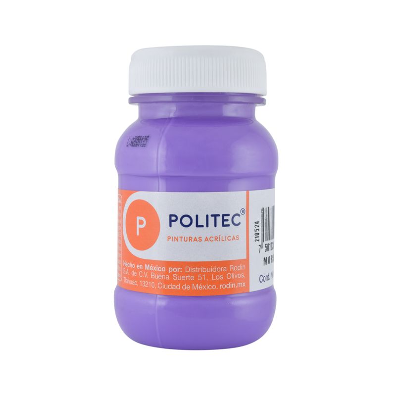 Acrílico POLITEC Morado 100ml c/1 pieza