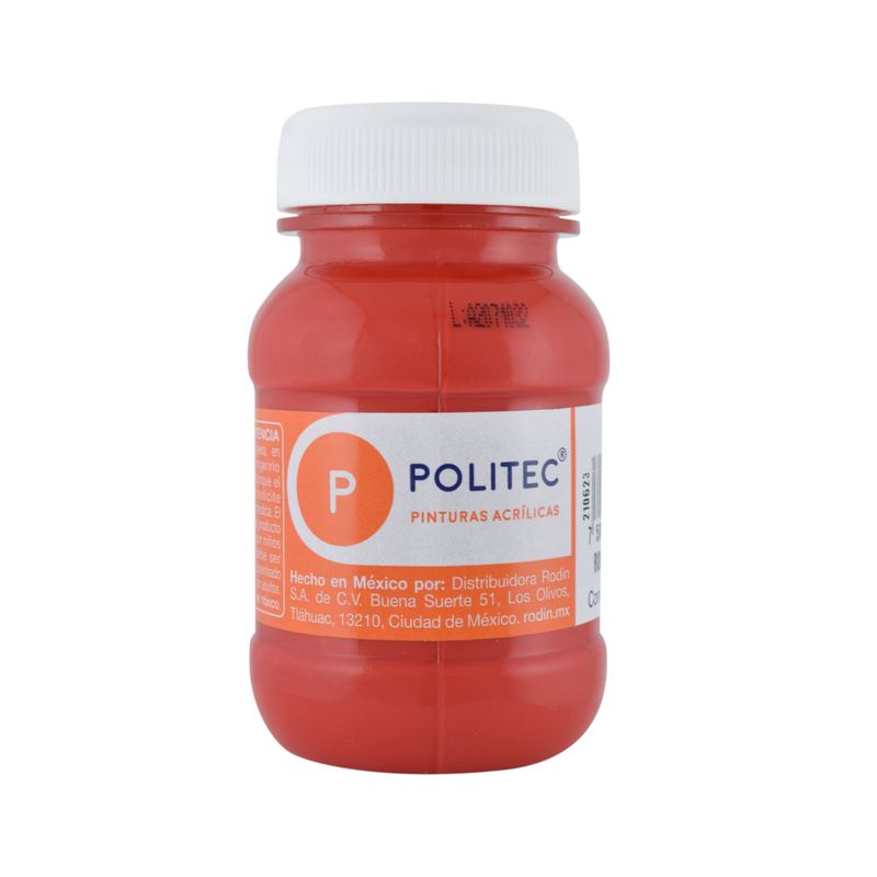Acrílico POLITEC Rojo Toluidina 100ml