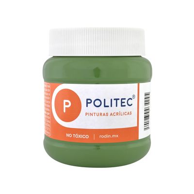 Pintura Acrilica POLITEC Verde Nilo, 250ml. #325