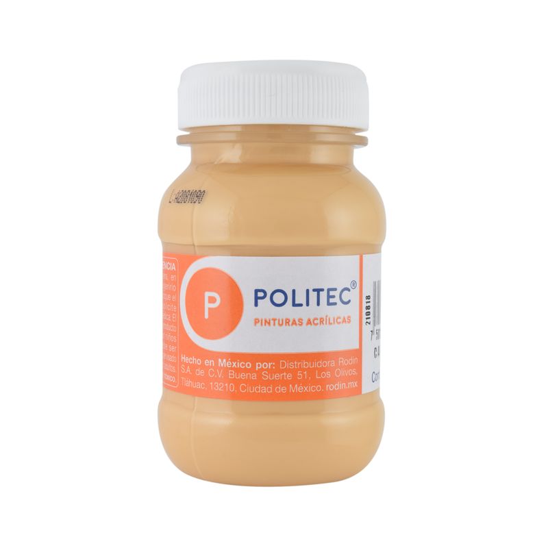 Acrílico POLITEC Carne 100ml c/1 pieza