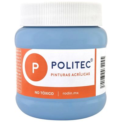 Pintura Acrilica POLITEC Azul Pastel 250ml. #316 Pintura Acrilica POLITEC Azul Pastel 250ml. #316