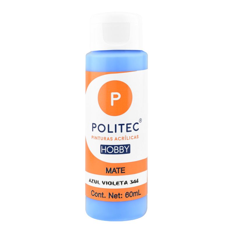 Acrílico POLITEC Hobby Azul Violeta 60 ml c/1 pieza