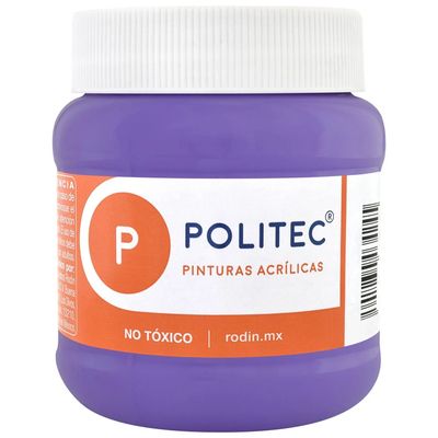 Pintura Acrílica POLITEC Morado, 250ml. #334