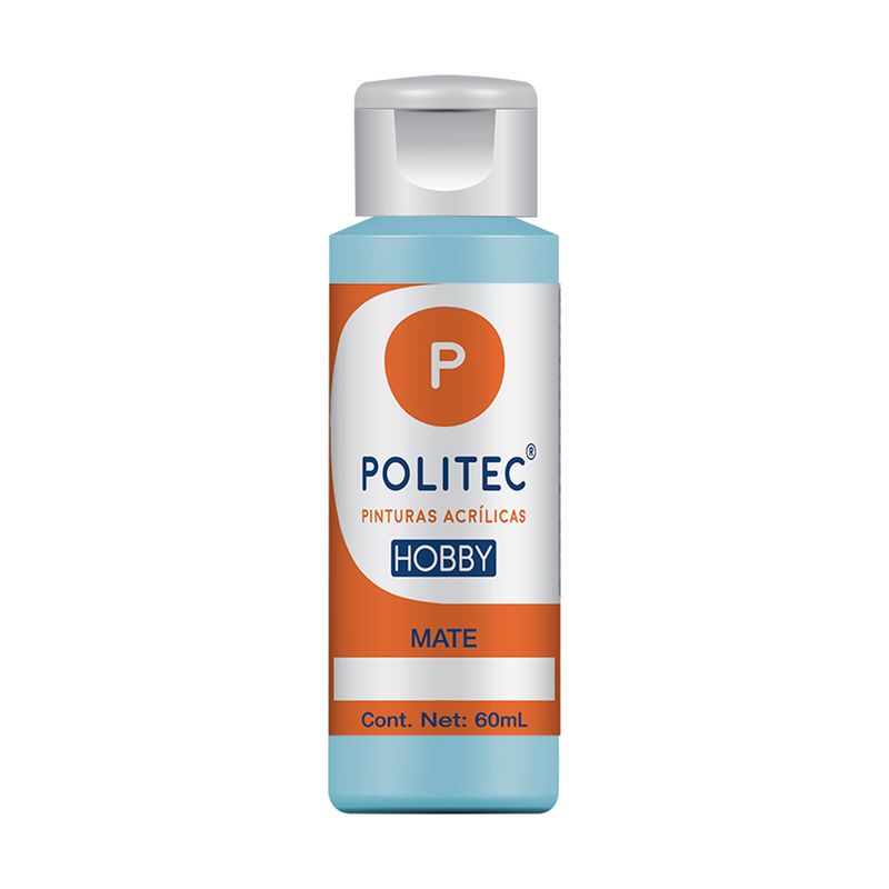 Acrílico POLITEC Hobby Azul Cielo 60 ml c/1 pieza