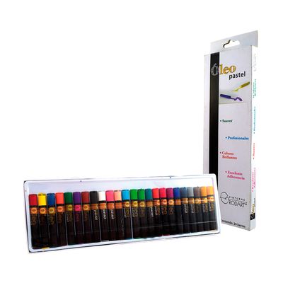 Tizas al Óleos graso PASTEL RODART c/16 piezas Tizas al Óleos graso PASTEL RODART c/16 piezas