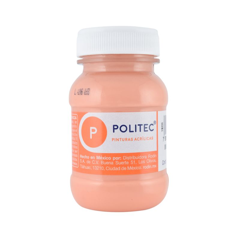 Acrílico POLITEC Durazno  100ml c/1 pieza