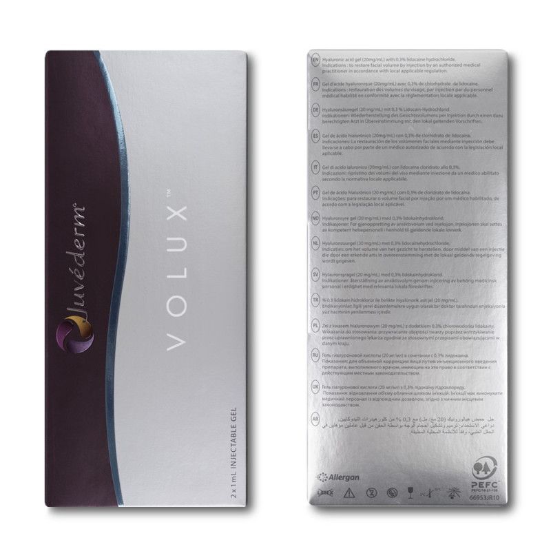 Juvederm Volux Lido - 1 Box x 2 Syr