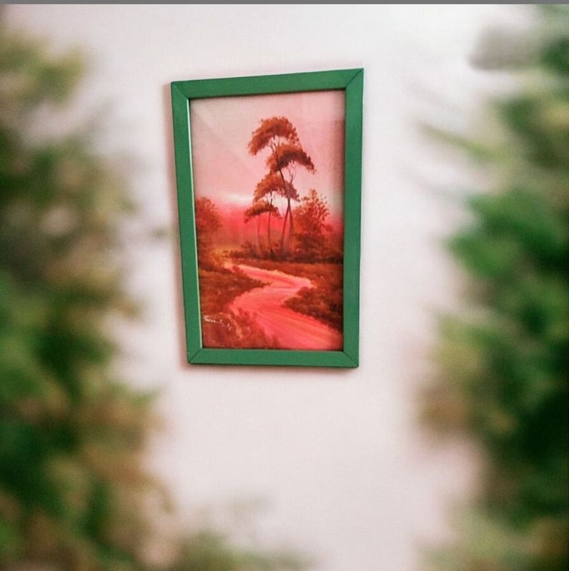Cadre le Chemin rouge