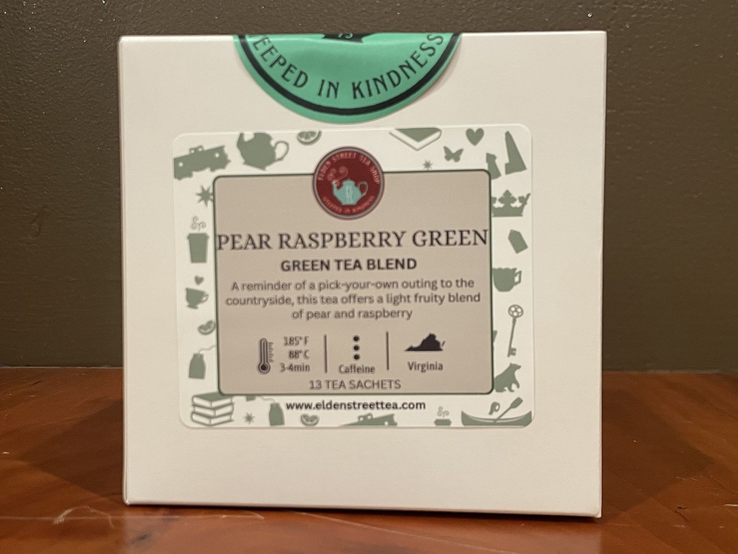 Pear Raspberry Green - 13 Tea Sachets