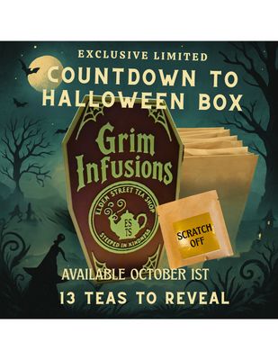 Halloween Tea Sampler Coffin