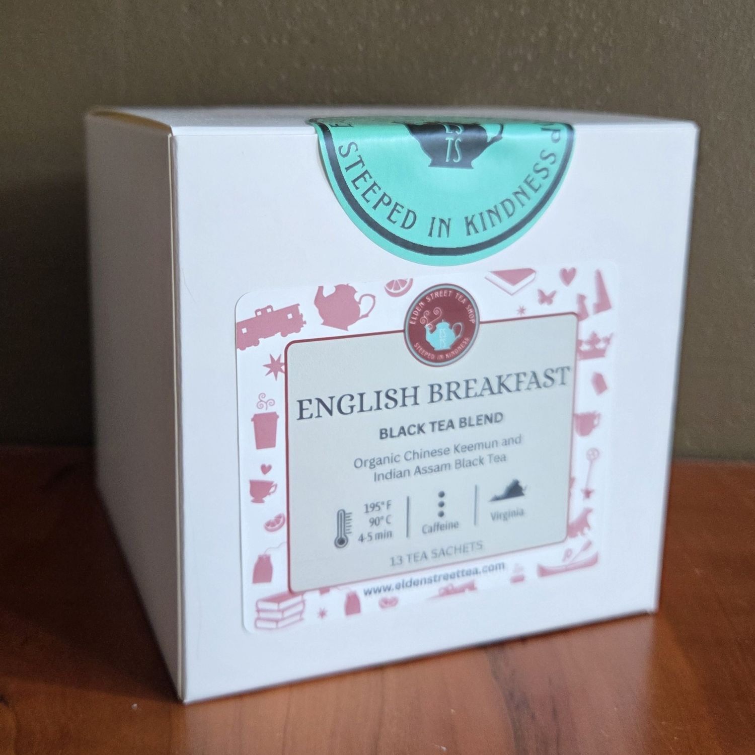 English Breakfast Organic - 13 Tea Sachets