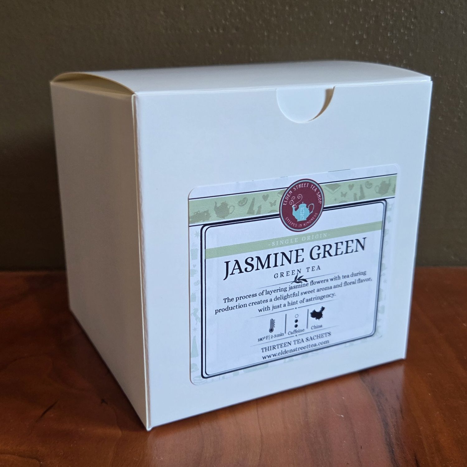 Jasmine Green  -13 Tea Sachets