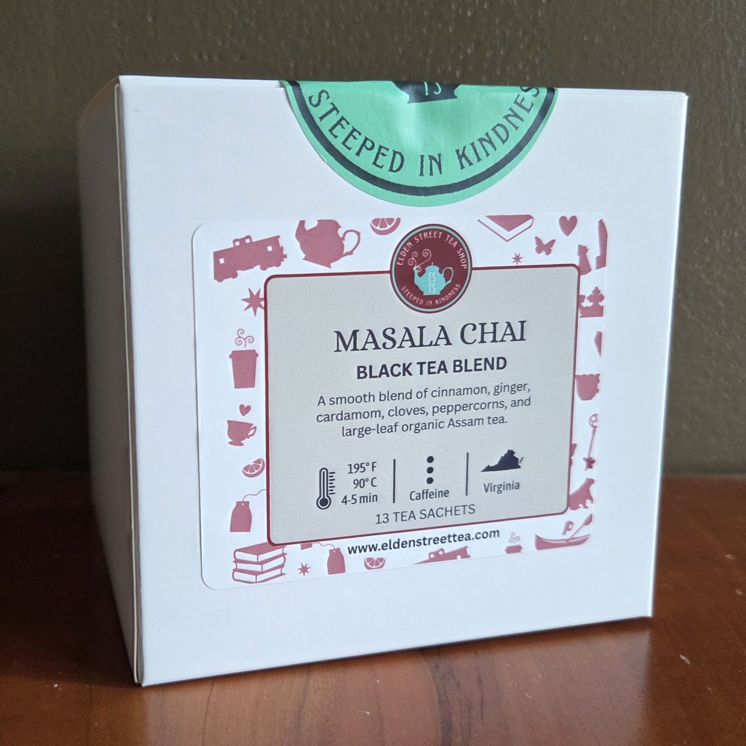 Masala Chai Organic - 13 Tea Sachets