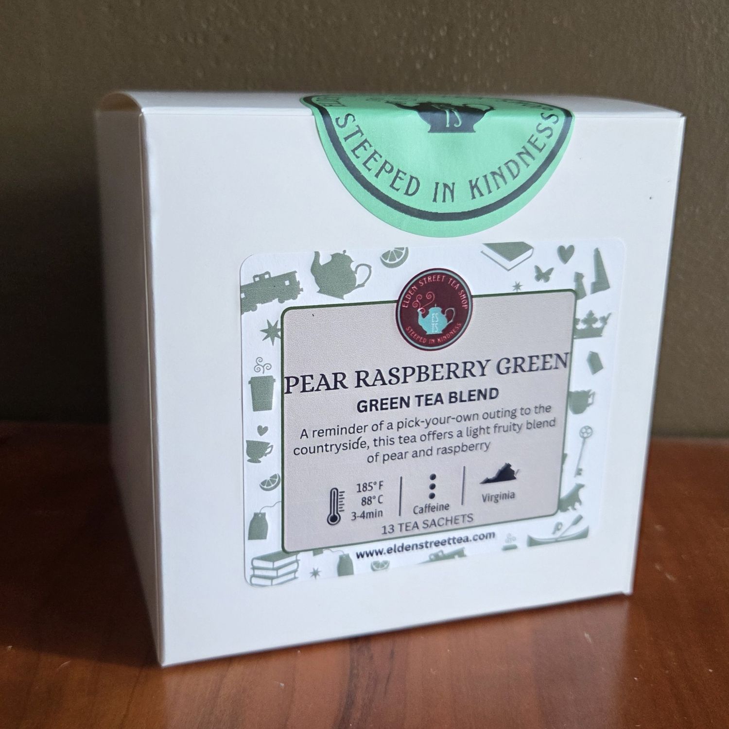 Pear Raspberry Green - 13 Tea Sachets