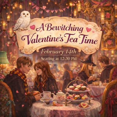 A Bewitching Valentine's Day Tea Time