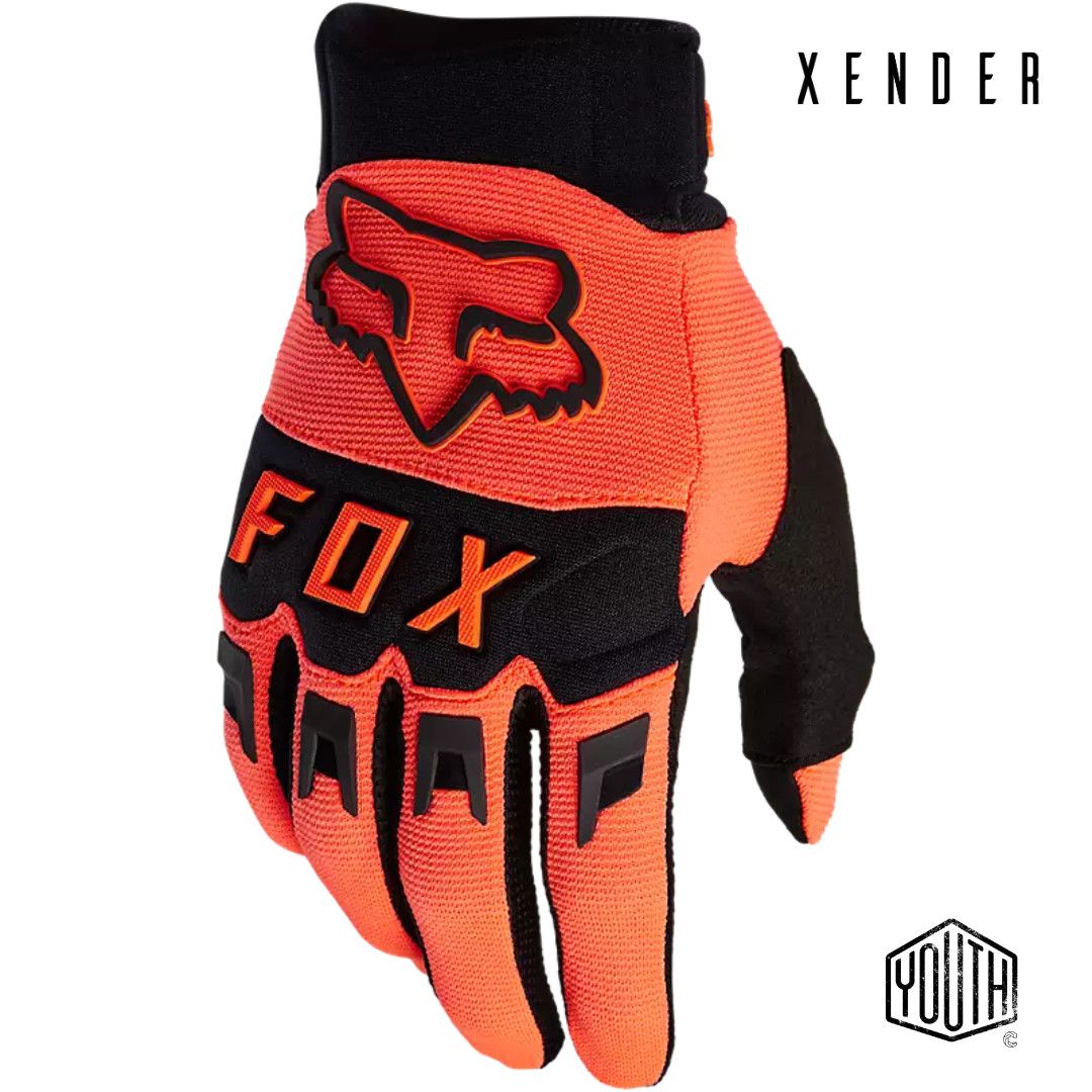 FOX RACING DIRTPAW NARANJA FOS YHT GUANTES