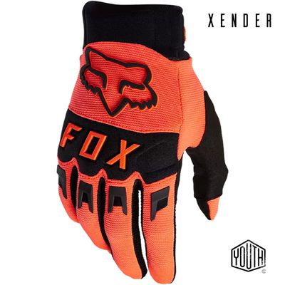 FOX RACING DIRTPAW NARANJA FOS YHT GUANTES