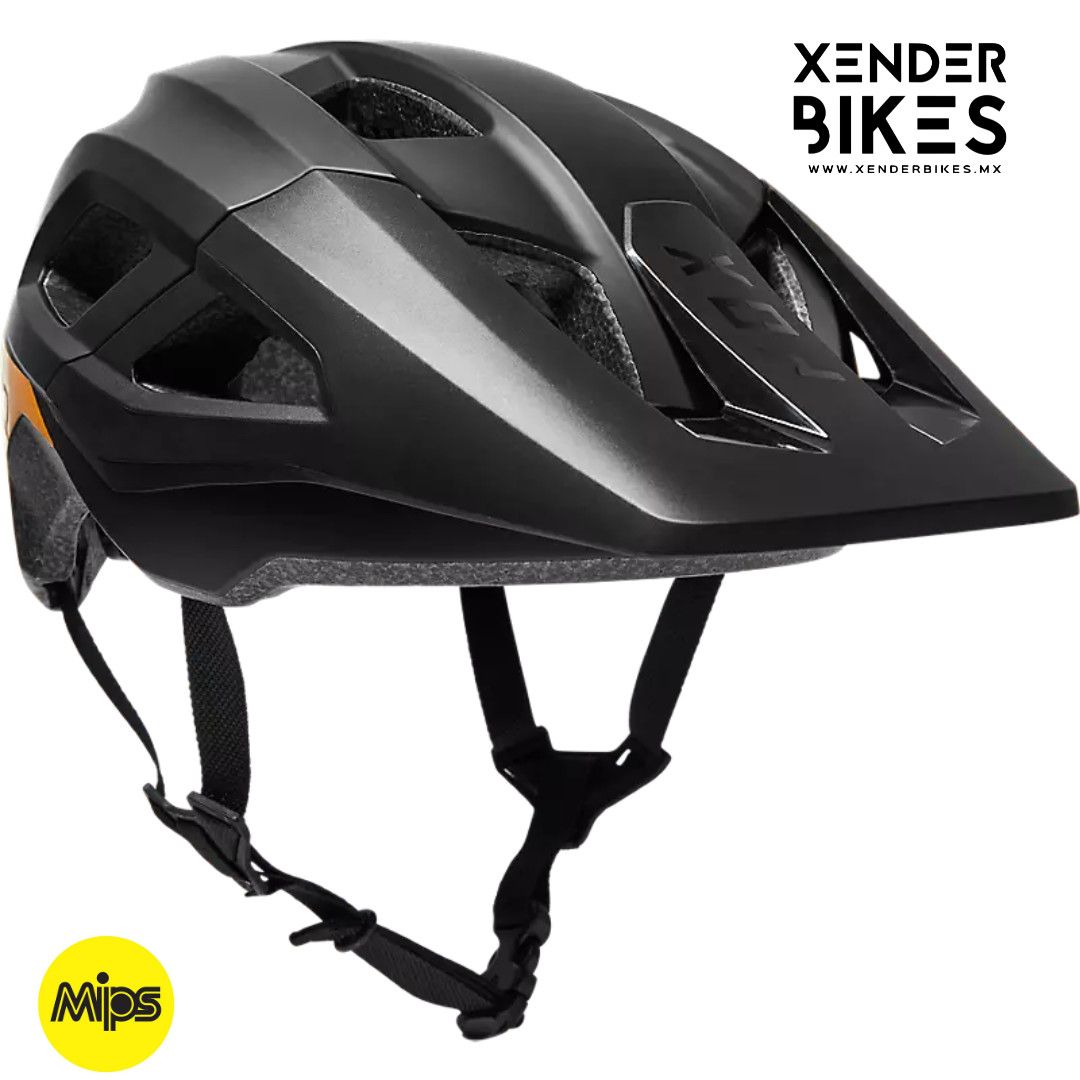 FOX RACING MAINFRAME NEGRO/DORADO CASCO