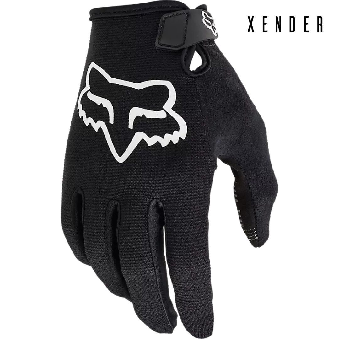 FOX RACING RANGER NEGRO/BLANCO GUANTES