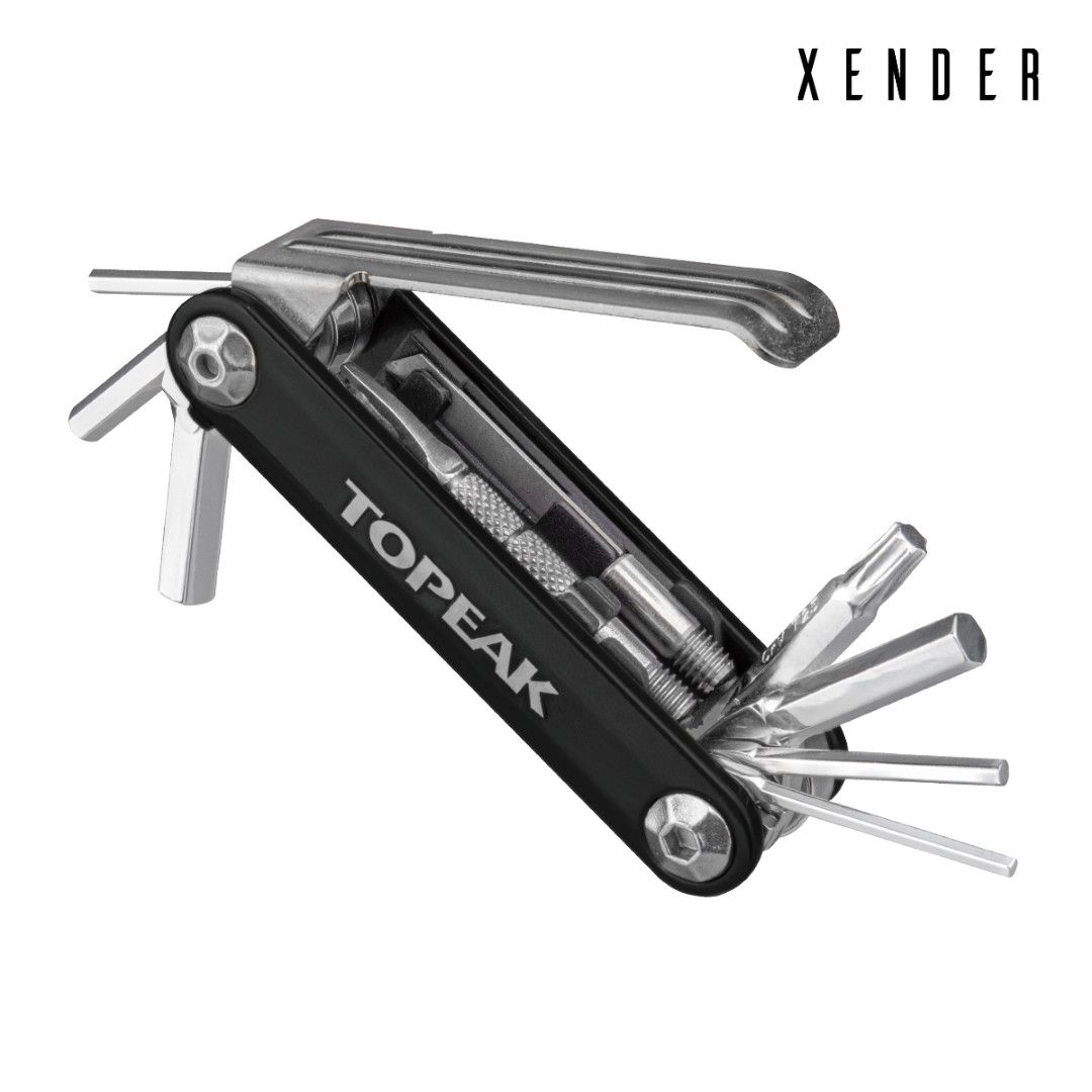 TOPEAK TUBI 11 MULTIHERRAMIENTAS, Color: NEGRO