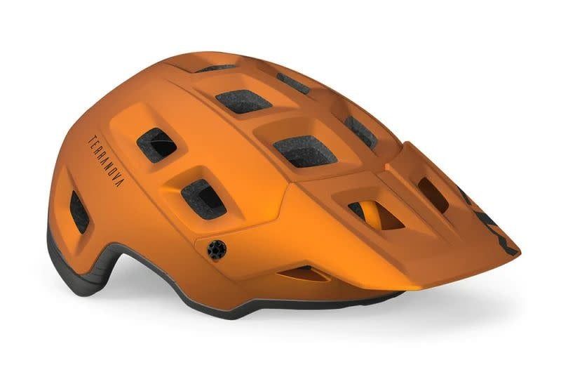 MET TERRANOVA NARANJA TITANIUM MIPS CASCO