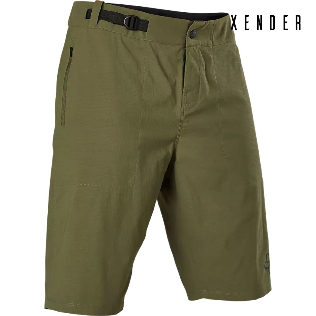 FOX RACING RANGER PAD VERDE OLIVO SHORT