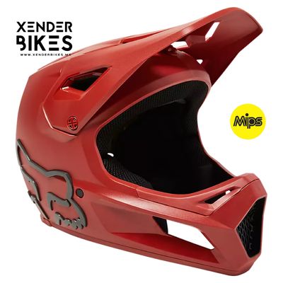 FOX RACING RAMPAGE ROJO OXIDO CASCO