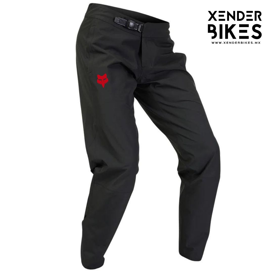 FOX RACING RANGER 2.5L WATER NEGRO LOGO ROJO PANTALON