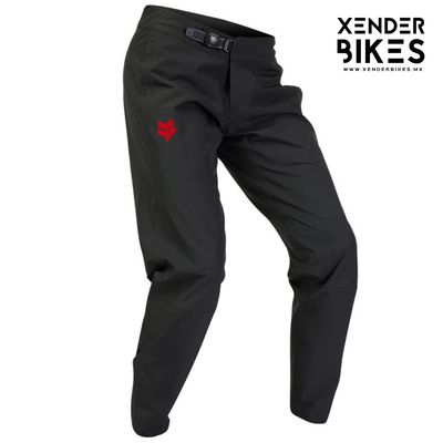 FOX RACING RANGER 2.5L WATER NEGRO LOGO ROJO PANTALON