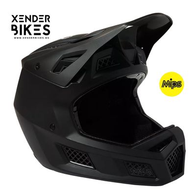 FOX RACING RAMPAGE PRO CARBON (RPC) NEGRO MATE CASCO