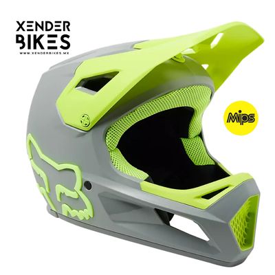 FOX RACING RAMPAGE CESHYN GRIS CASCO