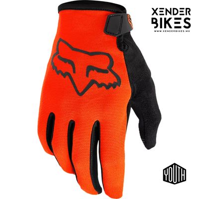 FOX RACING RANGER NARANJA NIÑO GUANTES