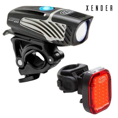 NITE RIDER COMBO LUMINA MICRO 650 + VMAX 150 LAMPARA